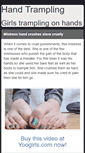 Mobile Screenshot of handtrampling.com